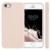 Калъф за Apple iPhone 5s / iPhone SE, Силиконов, Крем, 42766.225, kwmobile