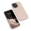 Калъф за Apple iPhone 13 Pro, Силиконов, Крем, 55880.225, kwmobile