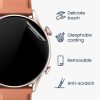 Комплект от 3 защитни фолиа за Xiaomi Amazfit GTR 3 Pro, kwmobile, Polymer, Transparent, 56642.1