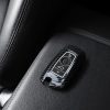 Капак за автомобилен ключ за BMW - 3 бутона - Keyless Go, kwmobile, пластмаса, черен, 56723.03