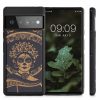 Калъф за Google Pixel 6 Pro, дърво, черен, 56785.04, kwmobile