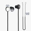 Комплект от 2 каишки за слушалки Samsung Galaxy Buds Pro, Kwmobile, черно/бяло, силикон, 56874.02