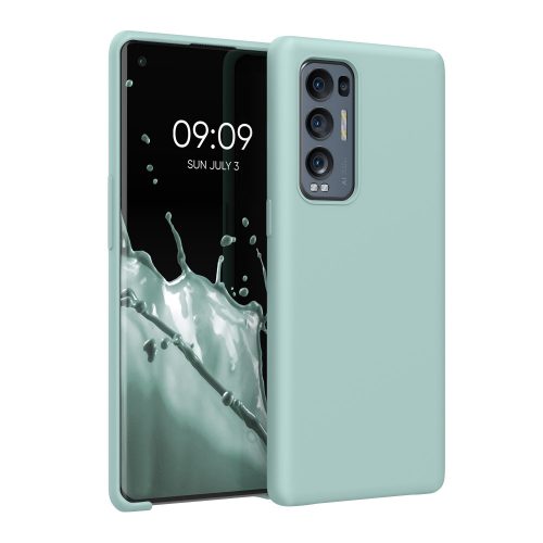 Капак за OPPO Find X3 Neo, силикон, зелен, 55200.71, kwmobile