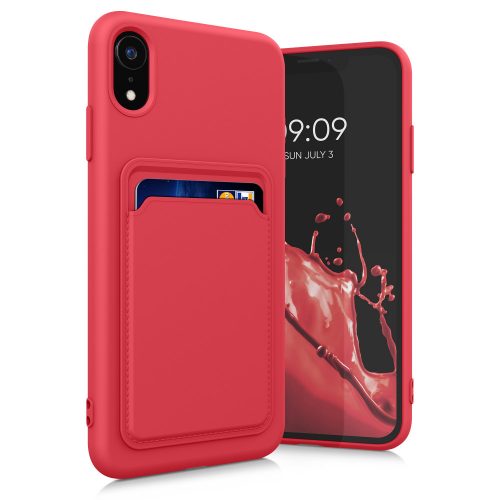 Калъф за Apple iPhone XR, Силиконов, Розов, 55116.09, kwmobile