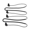 Комплект от 2 каишки за слушалки Samsung Galaxy Buds Pro, Kwmobile, черни, силикон, 56874.01