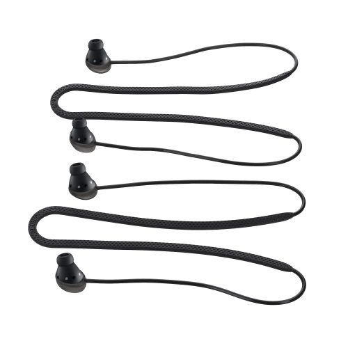 Комплект от 2 каишки за слушалки Samsung Galaxy Buds Pro, Kwmobile, черни, силикон, 56874.01