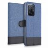 Капак за Xiaomi 11T / 11T Pro, текстилен, син, 56900.17, kwmobile