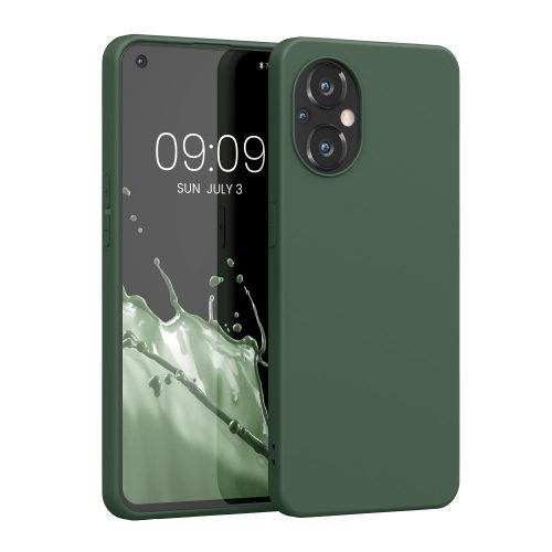 Кейс за OnePlus Nord N20 5G, Силиконов, Зелен, 56943.80, kwmobile