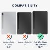 Капак за таблет Samsung Galaxy Tab S8 Plus/Galaxy Tab S7 Plus, Kwmobile, червен, силиций, 52921.09