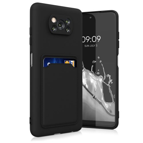 Калъф за Xiaomi Poco X3 NFC / Poco X3 Pro, Силиконов, Черен, 56050.47, kwmobile