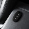 Капак за автомобилен ключ за Opel - 3 бутона - Keyless Go, kwmobile, силикон, черен, 56975.01