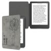 Капак за Kobo Aura Edition 2, Екологична кожа, Сив, kwmobile, 56885.04