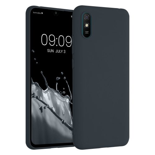 Калъф за Xiaomi Redmi 9A, Силиконов, Зелен, 52847.186, kwmobile