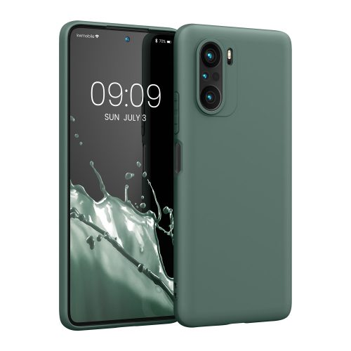 Кейс за Xiaomi Mi 11i / Poco F3, Силиконов, Зелен, 57026.171, kwmobile