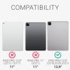 Калъф за Apple iPad Pro 12.9" (2021)/iPad Pro 12.9" (2020)/iPad Pro 12.9" (2018), Kwmobile, розов, силикон, 54765.33