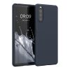 Калъф за Sony Xperia 10 III, Силиконов, Син, 54754.186, kwmobile