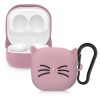 Калъф за слушалки Samsung Galaxy Buds 2/Galaxy Buds Live, Kwmobile, Pink, Silicon, 57055.02