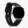 Комплект от 2 каишки за Huawei Watch GT 3 (42mm), kwmobile, силикон, черен / бял, 57109.01