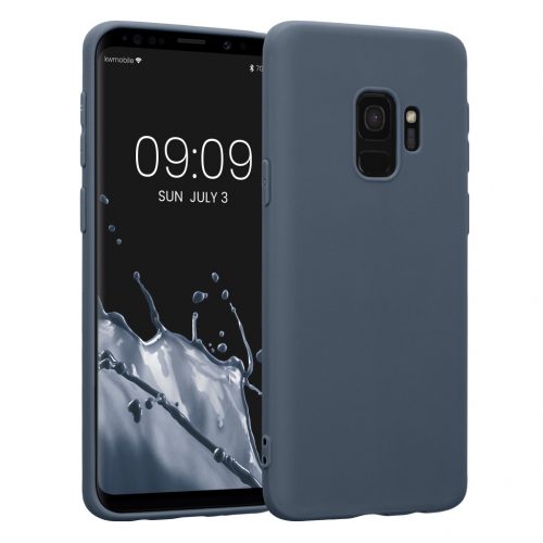 Калъф Kwmobile за Samsung Galaxy S9, силиконов, син, 44089.202