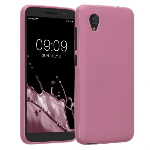 Калъф Kwmobile за Alcatel 1, силиконов, лилав, 46363.167