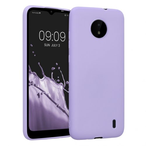 Калъф Kwmobile за Nokia C20/C10, силикон, лилав, 54848.108