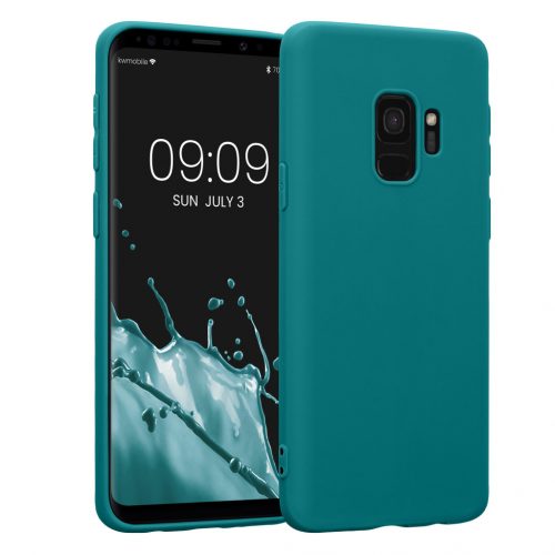 Калъф Kwmobile за Samsung Galaxy S9, Силиконов, Зелен, 44089.57