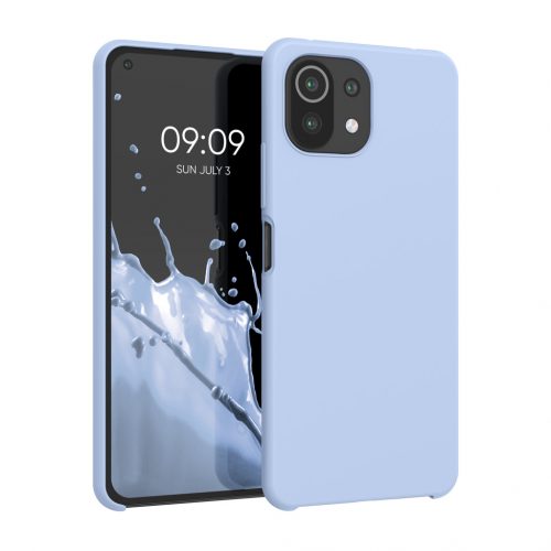 Калъф Kwmobile за Xiaomi Mi 11 Lite 5G/11 Lite 5G NE, силиконов, син, 54730.58