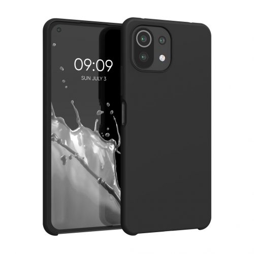 Калъф Kwmobile за Xiaomi Mi 11 Lite 5G/11 Lite 5G NE, силиконов, черен, 54730.01