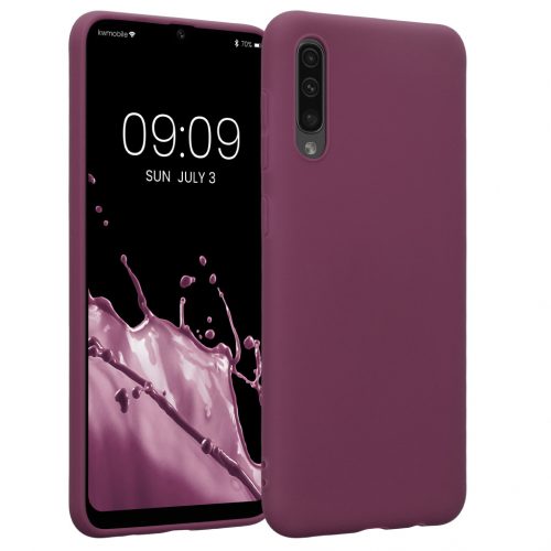 Калъф Kwmobile за Samsung Galaxy A50, Силиконов, Лилав, 48054.187