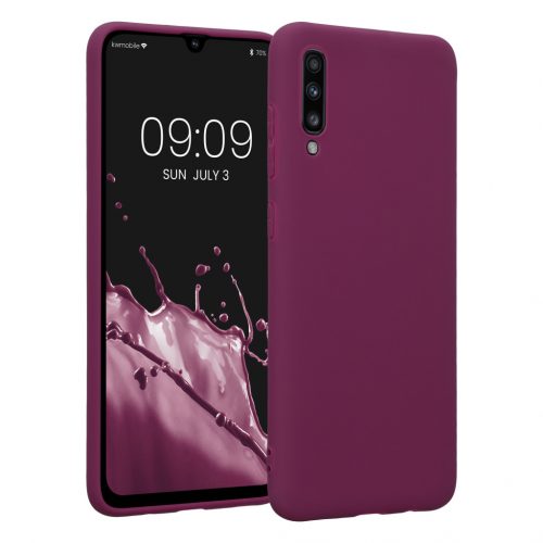 Калъф Kwmobile за Samsung Galaxy A70, Силиконов, Лилав, 48427.187