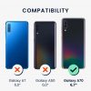 Калъф Kwmobile за Samsung Galaxy A70, Силиконов, Лилав, 48427.187