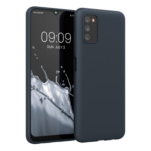 Калъф Kwmobile за Samsung Galaxy A03s, Силиконов, Зелен, 56517.186