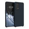 Калъф Kwmobile за OPPO Find X3 Lite, силиконов, син, 55201.186