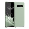 Калъф Kwmobile за Samsung Galaxy S10 Plus, Силиконов, Зелен, 49028.172