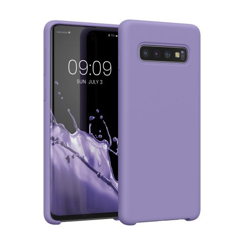 Калъф Kwmobile за Samsung Galaxy S10, силиконов, лилав, 47732.222