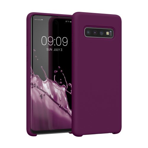 Калъф Kwmobile за Samsung Galaxy S10, силиконов, лилав, 47732.187