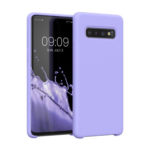 Калъф Kwmobile за Samsung Galaxy S10, Силиконов, Син, 47732.108