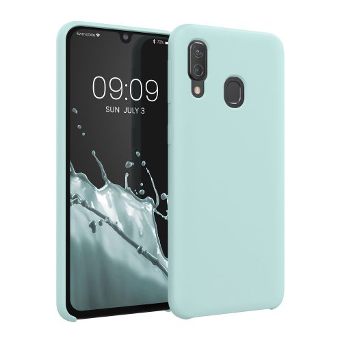 Калъф Kwmobile за Samsung Galaxy A40, Силиконов, Зелен, 49091.200