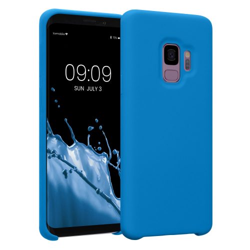 Калъф Kwmobile за Samsung Galaxy S9, силиконов, син, 44182.157