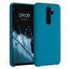 Калъф Kwmobile за Xiaomi Redmi Note 8 Pro, Силиконов, Син, 50248.224