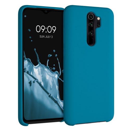 Калъф Kwmobile за Xiaomi Redmi Note 8 Pro, Силиконов, Син, 50248.224