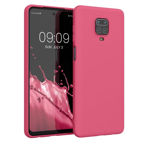 Калъф Kwmobile за Xiaomi Redmi Note 9S/Redmi Note 9 Pro/Redmi Note 9 Pro Max, силиконов, розов, 52140.238