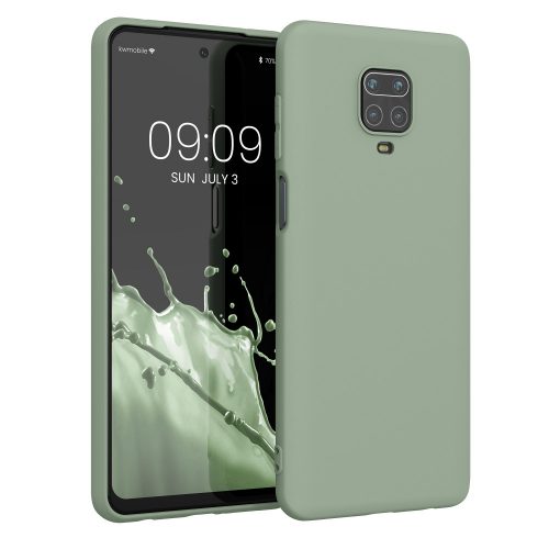 Калъф Kwmobile за Xiaomi Redmi Note 9S/Redmi Note 9 Pro/Redmi Note 9 Pro Max, силиконов, зелен, 52140.172