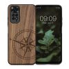 Калъф Kwmobile за Xiaomi Redmi Note 11/Redmi Note 11s, дърво, кафяв, 57386.01