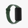 Комплект от 2 каишки за Xiaomi Redmi Smart Band Pro, Kwmobile, бяло/зелено, силикон, 57425.02