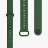 Комплект от 2 каишки за Xiaomi Redmi Smart Band Pro, Kwmobile, бяло/зелено, силикон, 57425.02