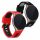 Комплект от 2 каишки за Huami Amazfit GTR (47mm)/Amazfit GTS 2/Amazfit GTR 3, Kwmobile, Multicolor, Silicone, 57431.01