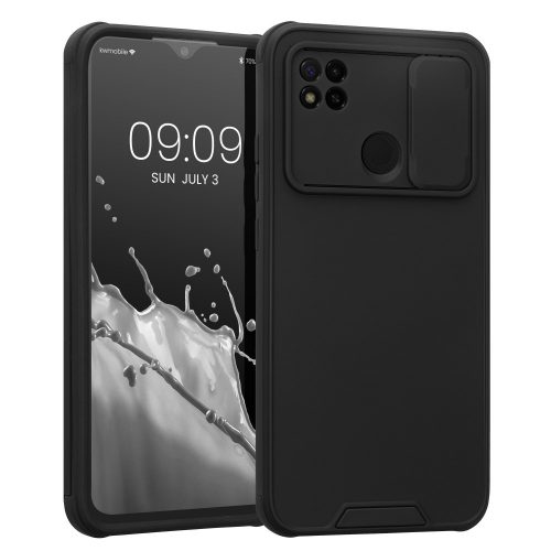 Калъф Kwmobile за Xiaomi Redmi 9C, силиконов, черен, 57391.01