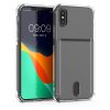 Калъф Kwmobile за Apple iPhone X/iPhone XS, силиконов, прозрачен, 57518.03