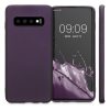 Калъф Kwmobile за Samsung Galaxy S10, Силиконов, Лилав, 47452.115